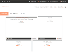 Tablet Screenshot of fatfaceskincare.com